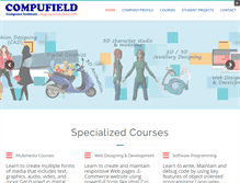 Tablet Screenshot of compufield.net